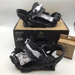 Jones Meteorite Surf Series Snowboard Bindings Mens Medium 7.5 - 10 Skull NEW